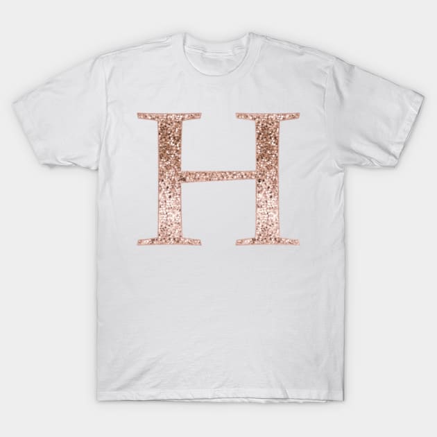 Rose gold glitter shirt shop